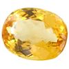 5.69ct Oval Natural AAA Ouro Preto Imperial Topaz IF Grade RETAIL $ 7500 (GEM-1209)