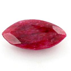 10.6ct. EXCELLENT Blood Red Africa Ruby Marquis Cut RETAIL $750 (GEM-1346)