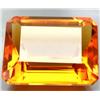 19.00ct. Citrine Pumpkin Orange Octagon RETAIL $2000 (GEM-2412)