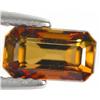 1.28ct. Emerald Cut Yellow Green Tourmaline RETAIL $650 (GEM-2486)