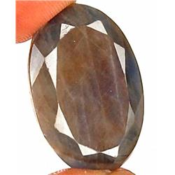 44 Cts Huge Untreated/Unheated Natural Violet Blue Orange Sapphire RETAIL $4000 (GEM-2769)