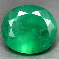 7ct. Lucious Colombian Emerald Green Onyx Oval Cut RETAIL $650 (GEM-5010)