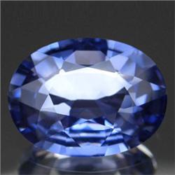 1.04ct. Ceylon Natural Blue Sapphire Oval Cut 7x5mm RETAIL $2300 (GEM-6014)