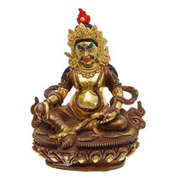 Vintage Gilded Tibet Seated Buddha  (ANT-686)