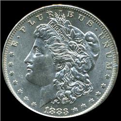 1883O Morgan Dollar Choice Unc Semi-prooflike (COI-3962)