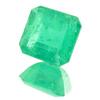 Image 1 : 1.86ct Hi Grade Colombian Emerald Rectangular Cut APPRAISED $3534 (GEM-1000)