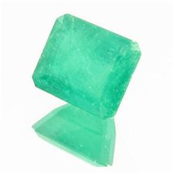 2.05ct Hi Grade Colombian Emerald Rectangular Cut APPRAISED $2665 (GEM-1005)