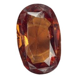 4.4ct. RARE Glowing Ceylon Hessonite Garnet Oval RETAIL $1500 (GEM-1314)