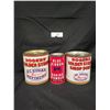 Image 1 : THREE VINTAGE ROGERS & BLUE RIBBON TINS