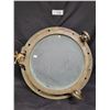 Image 1 : LARGE VINTAGE BRASS SHIP PORTHOLE