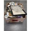 Image 1 : LARGE BOX LOT ASSORTED COLLECTIBLES, NO SHIPPING