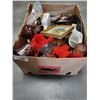 Image 1 : LARGE BOX LOT ASSORTED COLLECTIBLES, NO SHIPPING