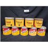 Image 1 : NINE VINTAGE VOGUE TOBACCO CANS