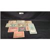 Image 1 : NINE 1915-1946 WORLD BANK NOTES