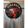 Image 1 : NEW FIREBALL WHISKY DOME METAL SIGN