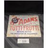 Image 1 : EARLY ADAMS TUTTI FRUTTI GUM HINGED LID FROM COUNTER TOP STORE DISPLAY