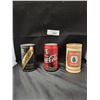 Image 1 : THREE BEER CAN RADIOS & COCA-COLA PENCIL SHARPENER