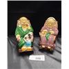 Image 1 : VINTAGE RETIREMENT FUND GRANNY & GRAMPA ROCKING CHAIR PIGGY BANKS