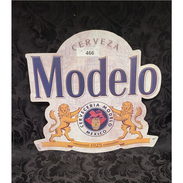NEW EMBOSSED MODELO BEER SIGN