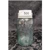Image 2 : VINTAGE IMPROVED CROWN GLASS JAR