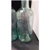 Image 2 : SIX ANTIQUE AQUA MEDICINE & LEA & PERRINS BOTTLES