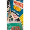 Image 3 : LARGE COLLECTION NOS VINTAGE SODA LABELS, TOY TELESCOPE, & TOY WATCH