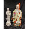 Image 1 : TWO ASIAN PORCELAIN FIGURINES