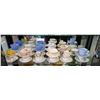 Image 1 : LARGE COLLECTION TEACUPS/SAUCERS