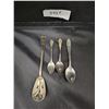 Image 1 : FOUR STERLING SILVER COLLECTOR SPOONS