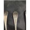 Image 2 : SIX VICTORIAN STERLING SILVER SPOONS
