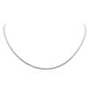 Image 1 : 14KT White Gold 5.67 ctw Diamond Necklace