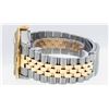 Image 9 : Rolex Mens 2 Tone Black String Diamond Lugs & Ruby Datejust 36MM