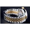 Image 3 : Rolex Mens 2 Tone Mother Of Pearl Baguette Diamond 36 Datejust Wristwatch