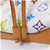 Image 8 : Louis Vuitton White Multicolor Monogram Canvas Leather Ursula Bag