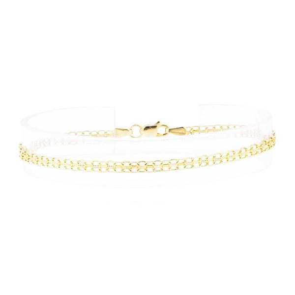 Bismark Chain Bracelet - 14KT Yellow Gold