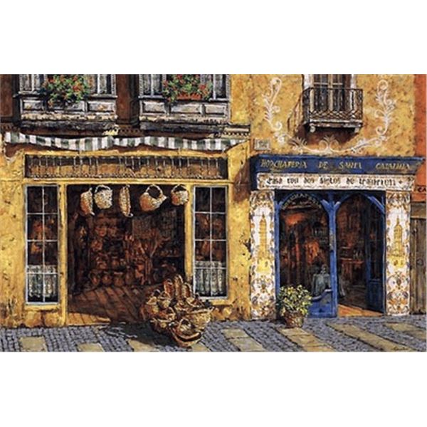 Calle Del Sol by Viktor Shvaiko on canvas