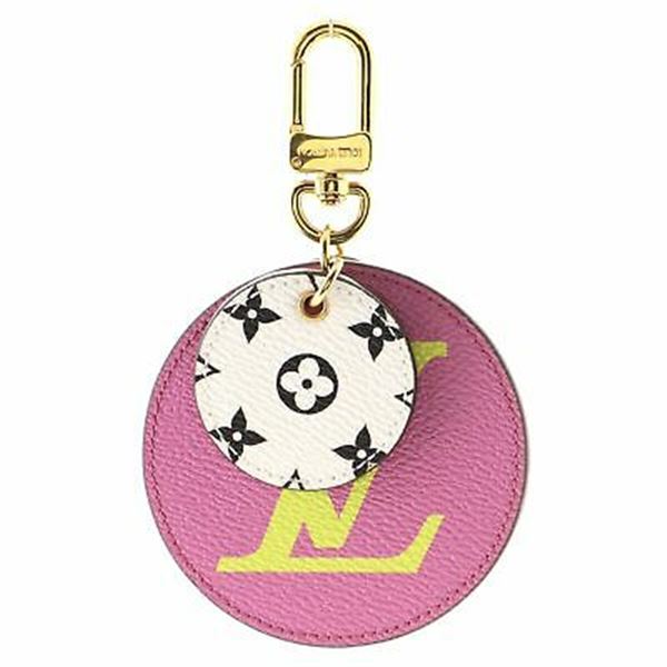 Louis Vuitton Multicolor Monogram Giant Limited Edition Round Illustre Keychain