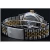 Image 3 : Rolex Mens 2 Tone Mother Of Pearl Diamond & Sapphire Datejust Wristwatch