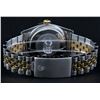 Image 4 : Rolex Mens 2 Tone Mother Of Pearl Diamond & Sapphire Datejust Wristwatch
