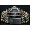 Image 5 : Rolex Mens 2 Tone Mother Of Pearl Diamond & Sapphire Datejust Wristwatch