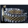 Image 7 : Rolex Mens 2 Tone Mother Of Pearl Diamond & Sapphire Datejust Wristwatch