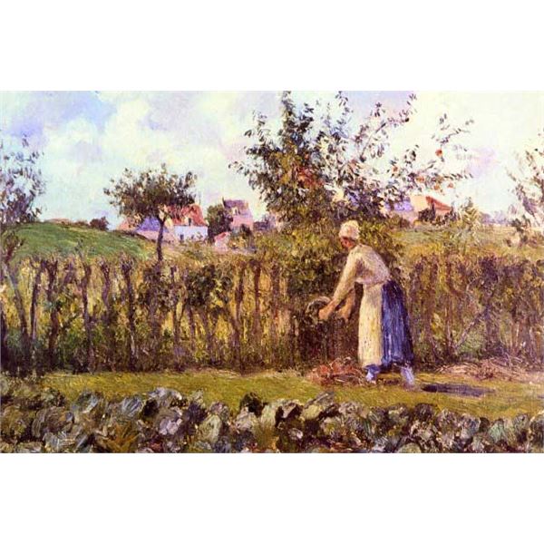 Camille Pissarro - In the Orchard