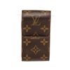 Image 1 : Louis Vuitton Brown Monogram Canvas Cigarette Case Clutch Bag