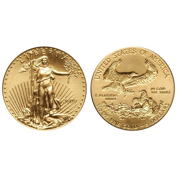 2009 $5 American Gold Eagle Coin