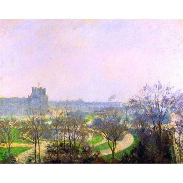 Camille Pissarro - The Tuileries Garden