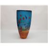 Image 2 : Blue Landscape Vase by Seattle Glassblowing Studio