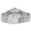 Image 6 : Rolex Mens Stainless Steel White Diamond & Ruby 36MM Datejust Wristwatch
