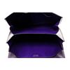 Image 6 : Celine Purple Lizard Skin Leather Medium Box Shoulder Bag