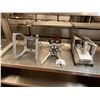 Image 1 : NEMCO COMMERCIAL HAND OPERATED SLICER & ASSORTED SLICER ATTACHMENTS