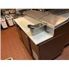 Image 2 : BEVERAGE-AIR DP67 STAINLESS STEEL 2 DOOR COMMERCIAL MOBILE SANDWICH PREPARATION STATION
